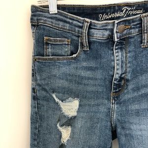 High Rise Bermuda Shorts